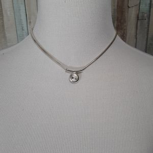 Silver choker